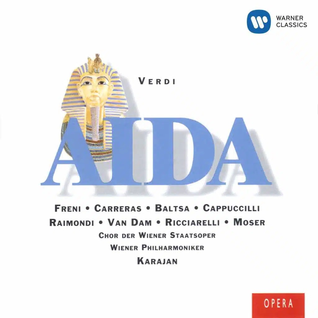Aida: O Re, pei sacri Numi! Gloria all Egitto (Radames/Ramifis/Il Re/Amneris/Popolo/Schiave/Prigionier/Sacerdoti, etc)