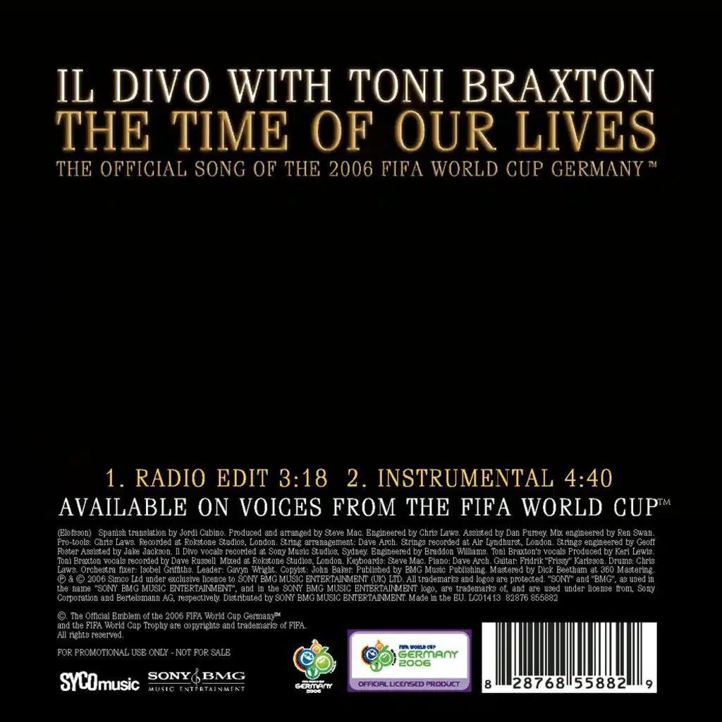 The Time Of Our Lives (2005)