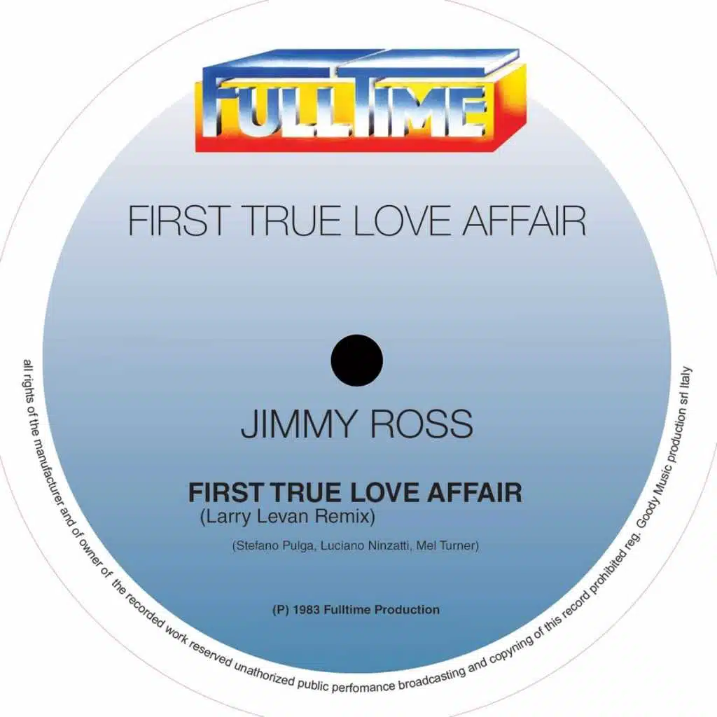 First True Love Affair (Larry Levan Remix)