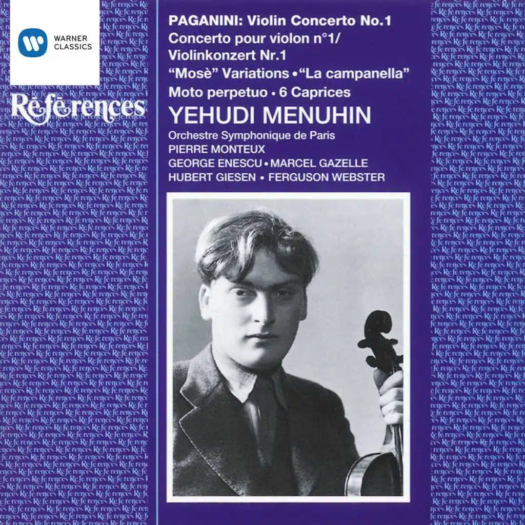 Yehudi Menuhin/Orchestre Symphonique de Paris/Pierre Monteux