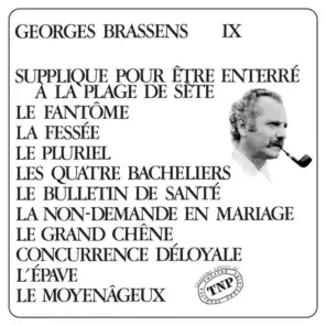 George Brassens IX (N°11) Supplique pour être enterré à la plage de Sète