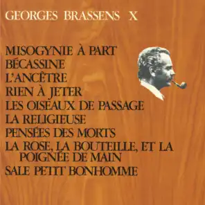 Georges Brassens X (N°12) Misogynie à part
