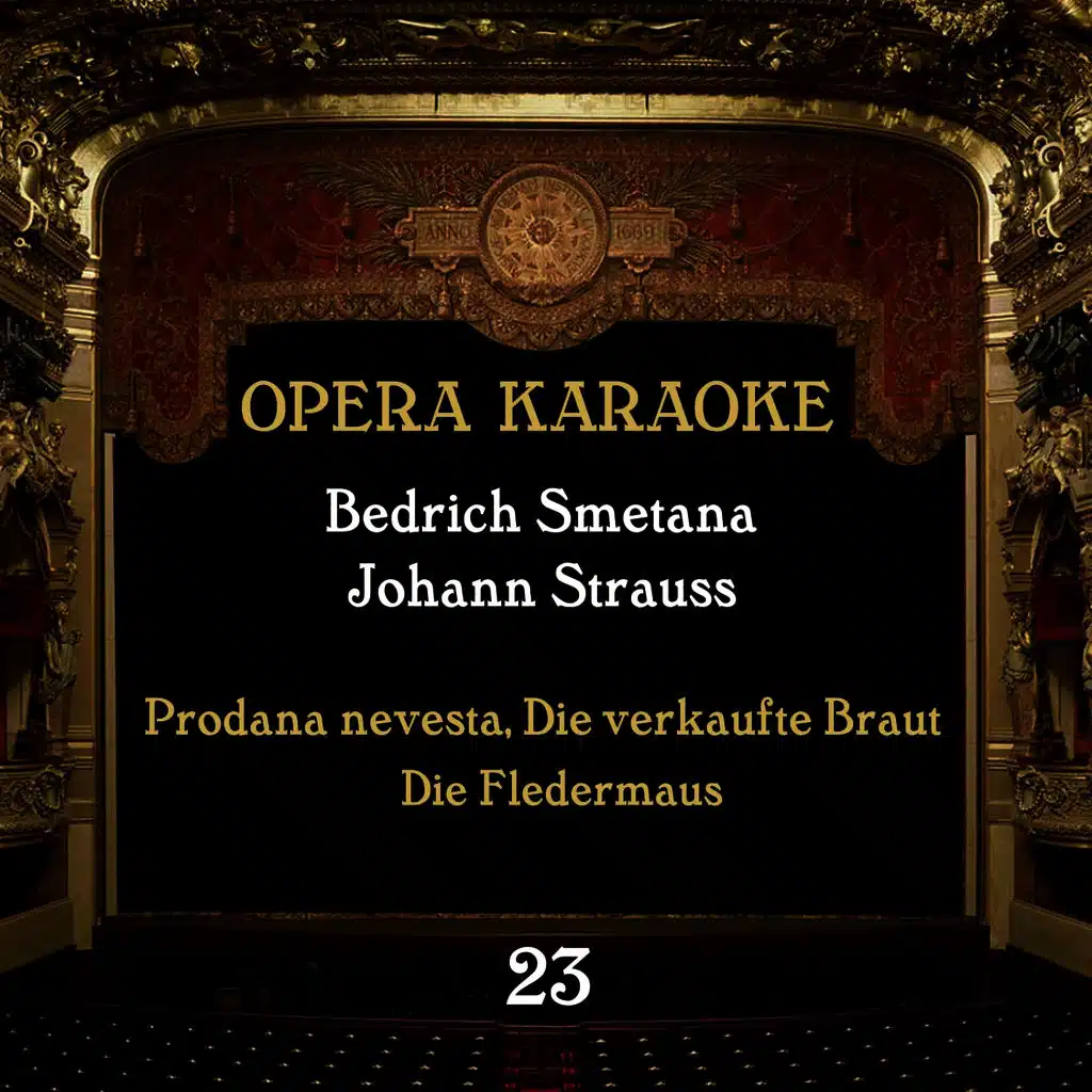 Opera Karaoke, Vol. 23 [Bedrich Smetana, Johann Strauss]