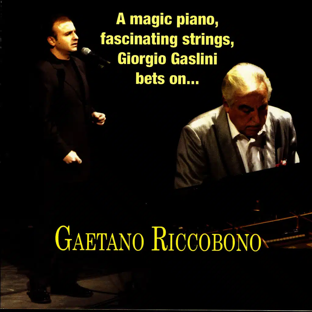 Giorgio Gaslini Bets On… Gaetano Riccobono