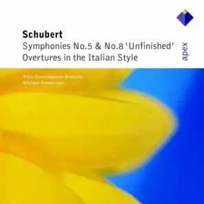 Schubert : Symphonies Nos 5, 8, 'Unfinished' & Overtures