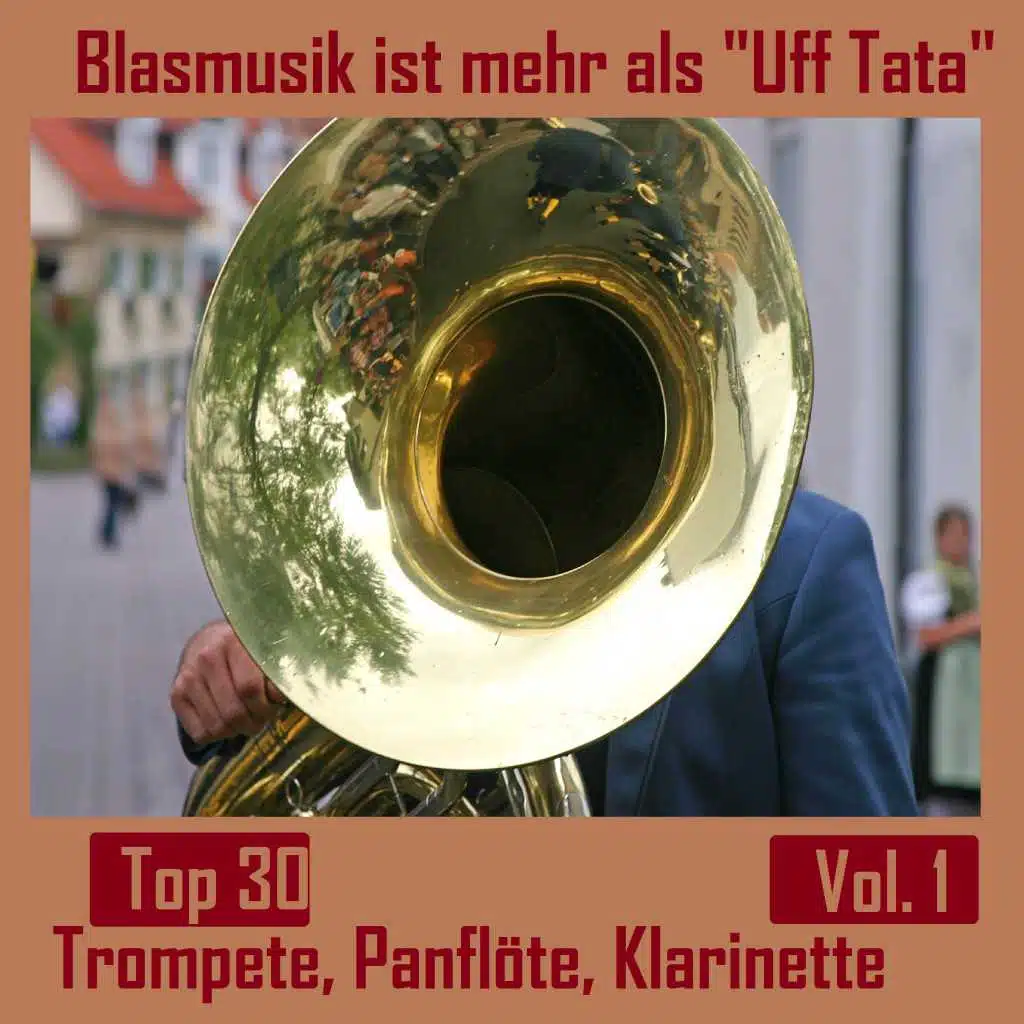 Top 30: Blasmusik ist mehr als "Uff Tata", Vol. 1 - Inkl. Trompete, Panflöte, Klarinette uvm.