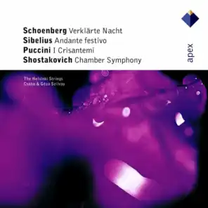 Schoenberg / Sibelius / Shostakovich / Puccini : Works for Strings