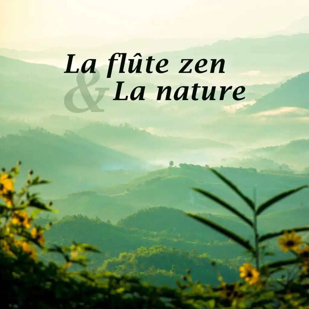 Le jardin sous la pluie