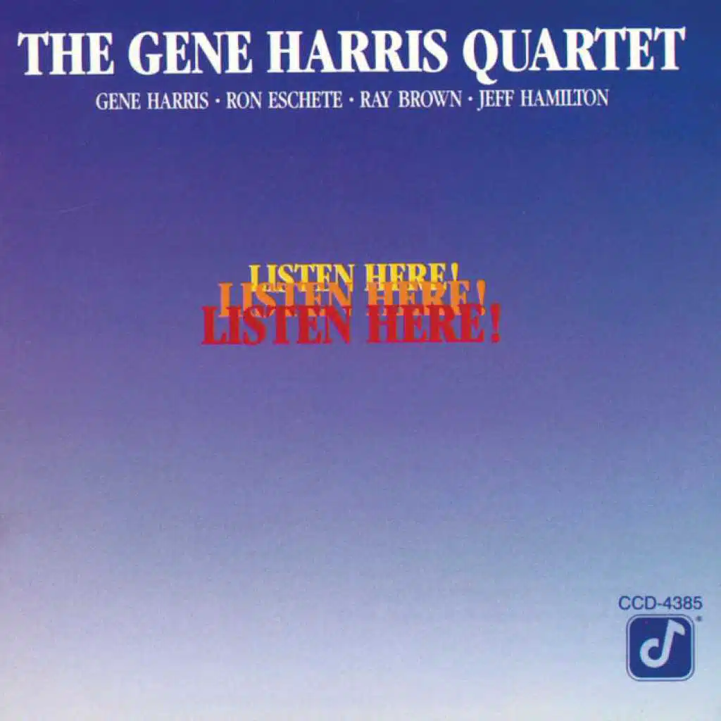The Gene Harris Quartet