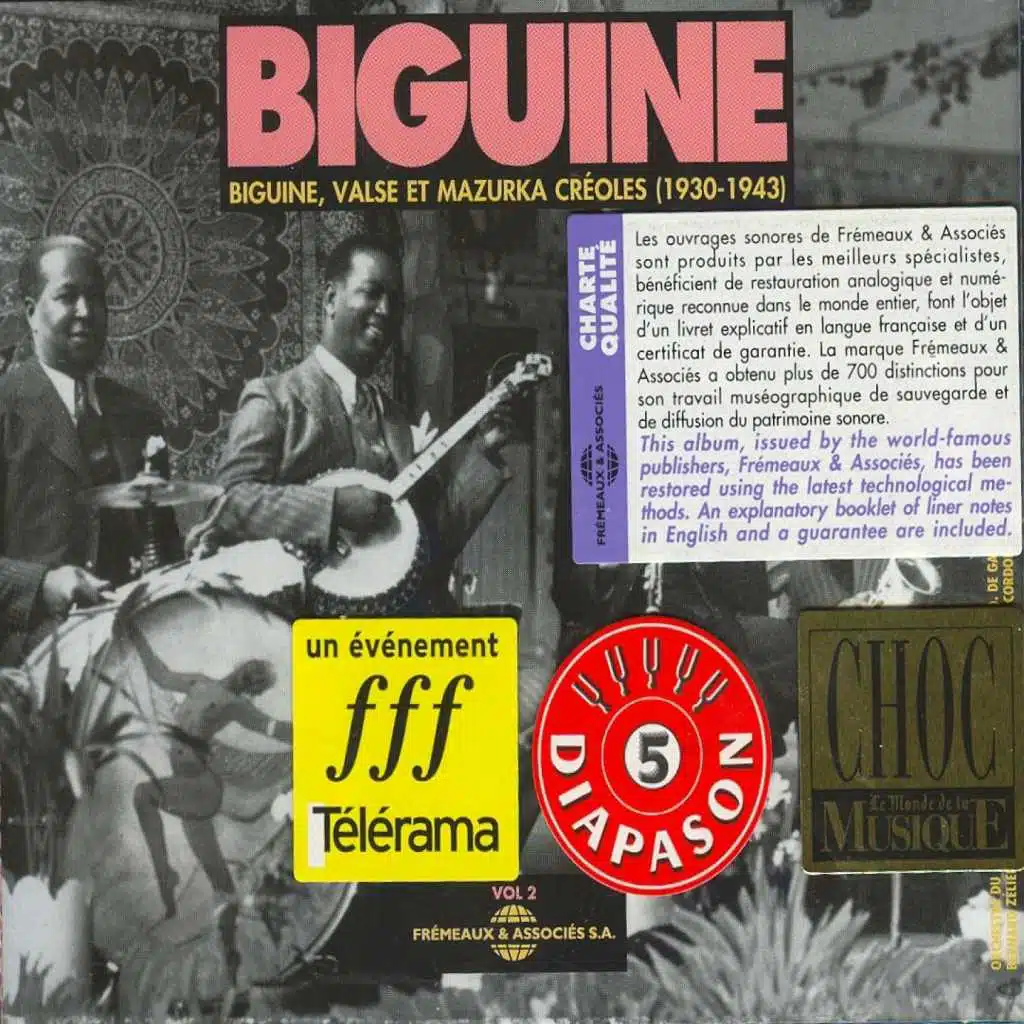 Biguine, valse, mazurka créoles 1930-1943 (Volume 2)