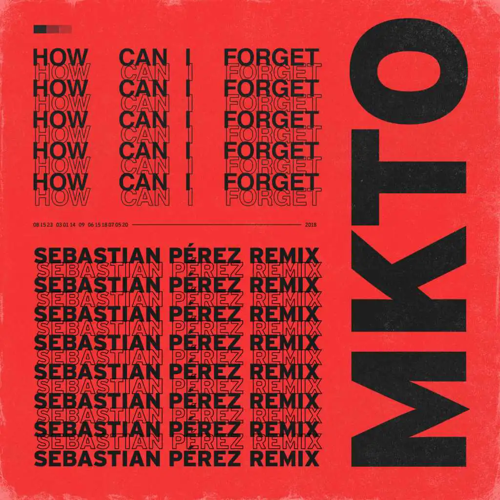 How Can I Forget (Sebastian Perez Remix)