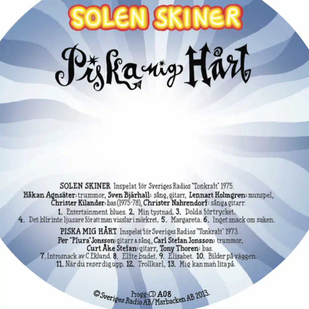 Progglådan Box A: Tung Rock & Blues (Live)