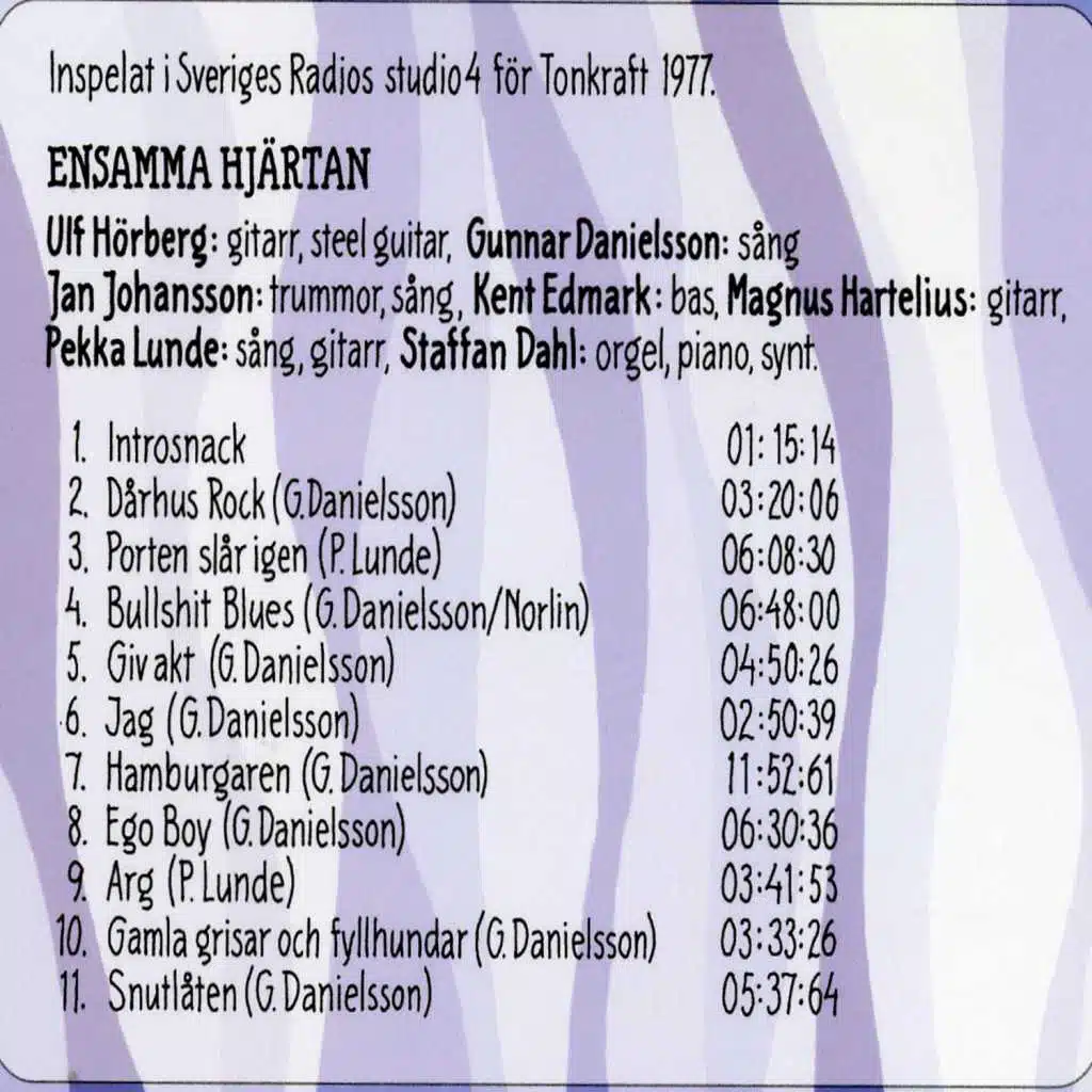 Porten slår igen (Live from SvR Tonkraft 1977)