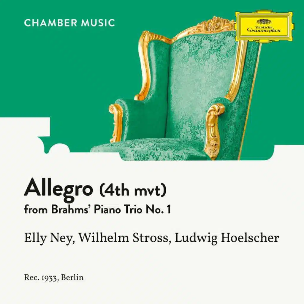 Wilhelm Stross, Elly Ney & Ludwig Hoelscher