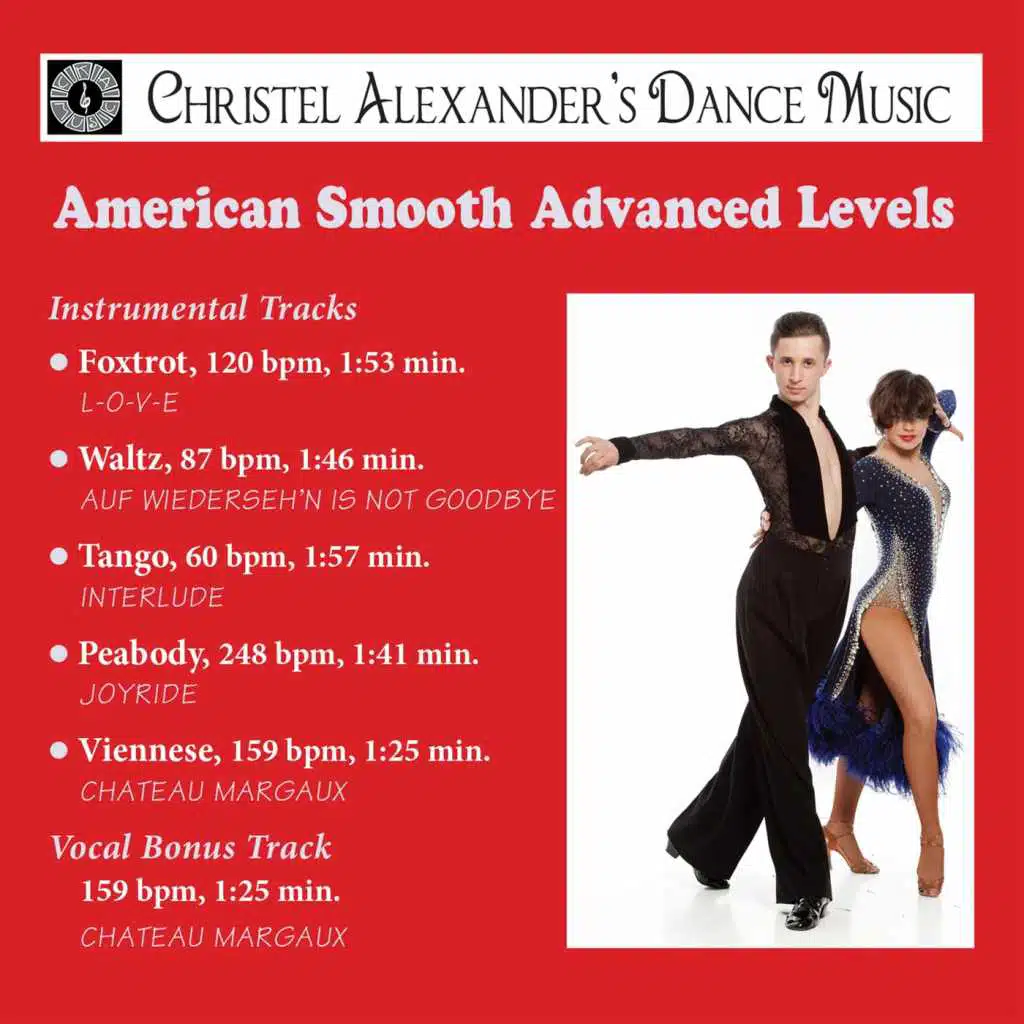 Christel Alexander’s Dance Music: American Smooth Advanced Levels