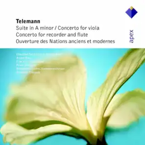 Ouverture-Suite for Recorder and Strings in A Minor, TWV 55:a2: IV. Menuets I & II