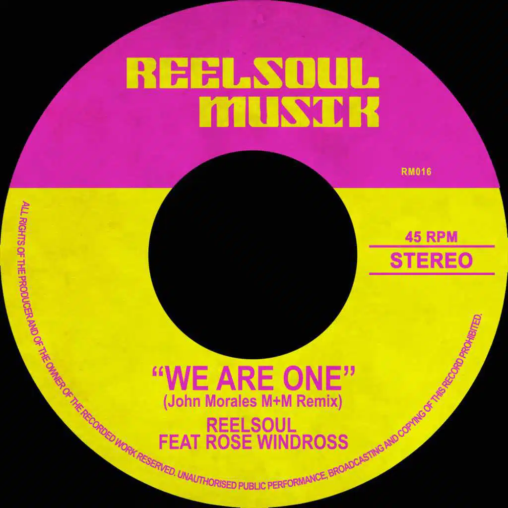 We Are One (The John Morales Remixes) [feat. Rose Windross]