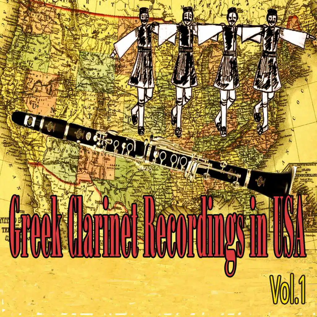 Greek Clarinet Recordings in USA  (Instrumental),  Vol.1