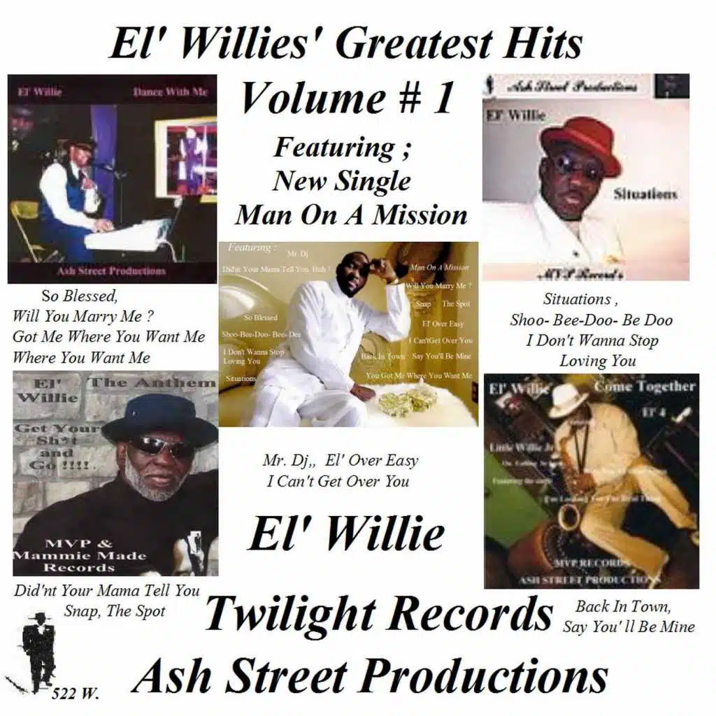 El' Willies' Greatest Hits, Vol. 1