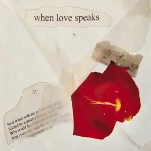 When Love Speaks - The Sonnets