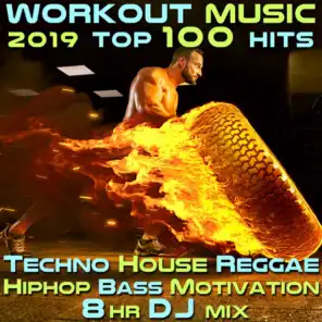 Workout Music 2019 Top 100 Hits Techno House Reggae Hip Hop Bass Motivation (90 Min Fitness DJ Mix)