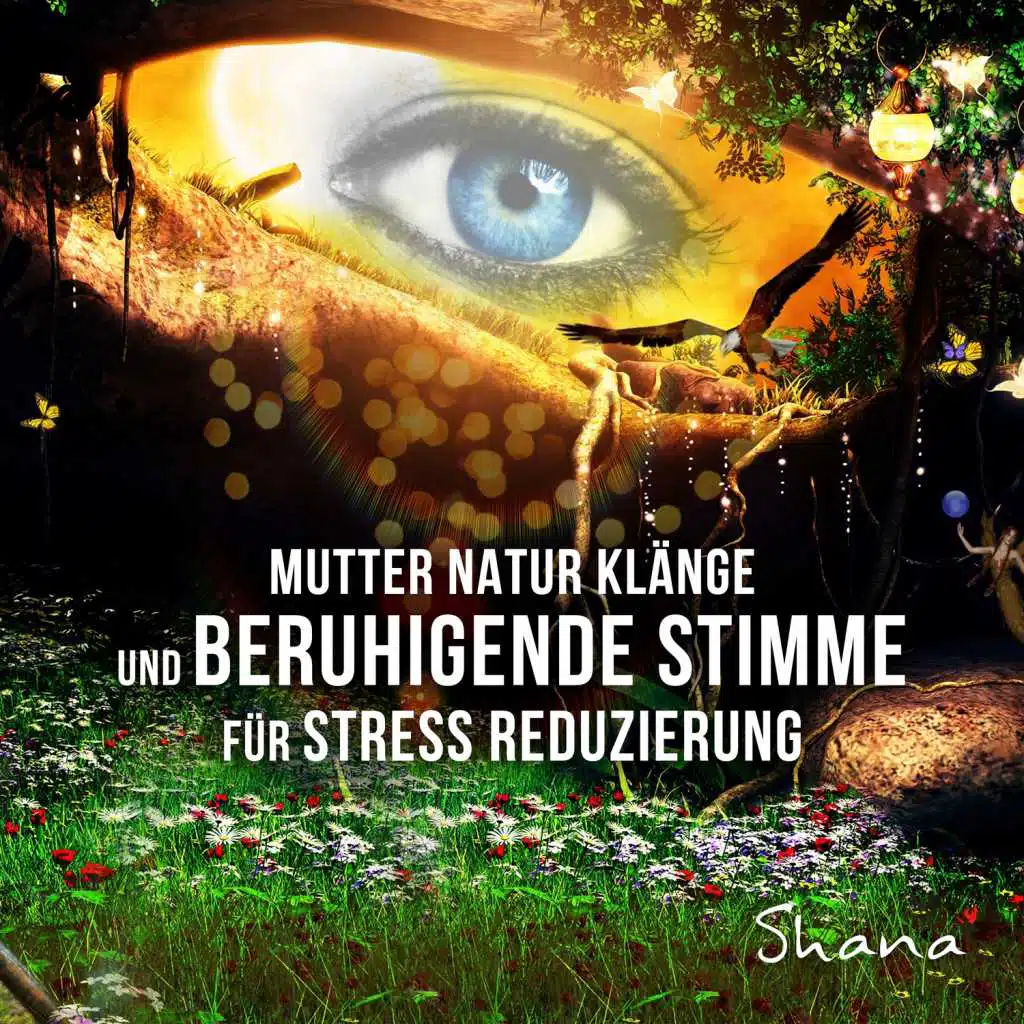 Mutter-Natur-Klänge und beruhigende Stimme für Stress Reduzierung - Ruhe und Entspannungsmusik für Meditation, Yoga und Schlaf