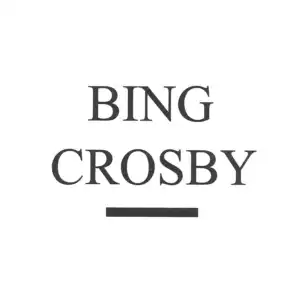 Bing crosby