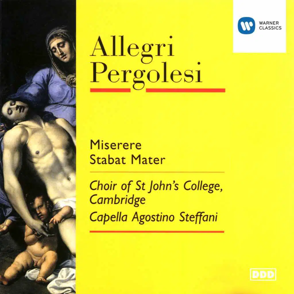 Allegri: Miserere/Pergolesi: Stabat MaterCaldara: Stabat Mater