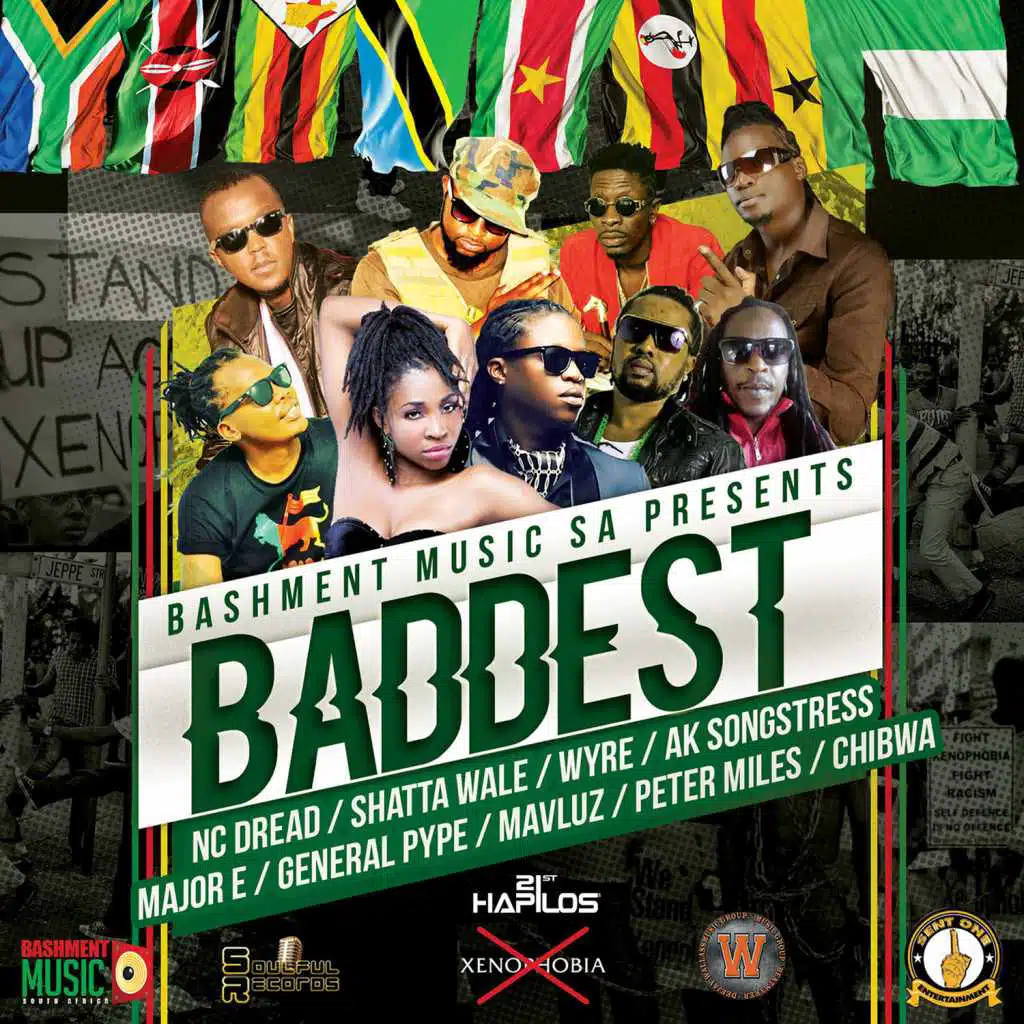 Baddest (feat. Shatta Wale, Wyre, AK Songstress, Major E, General Pype, Mavluz, Peter Miles & Chibwa)