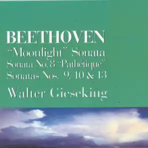 Piano Sonatas 8, 9, 10, 13, 14 - Beethoven