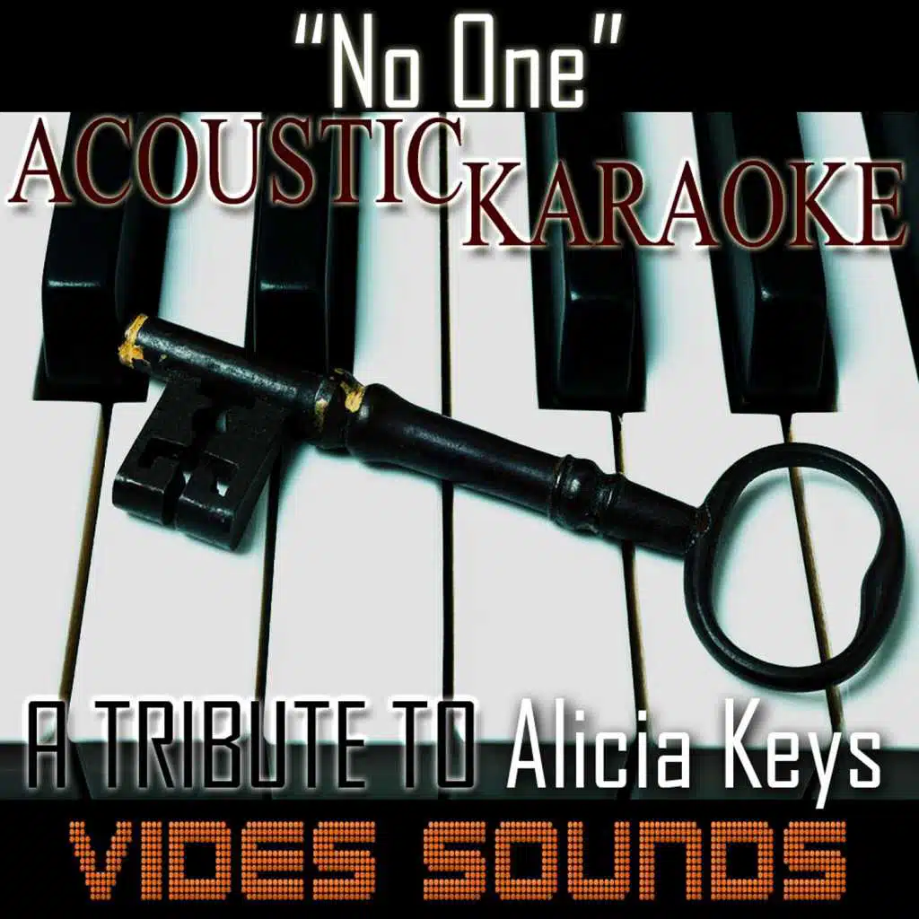 No One (Acoustic Karaoke Version)