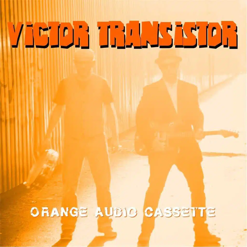 Orange Audio Cassette