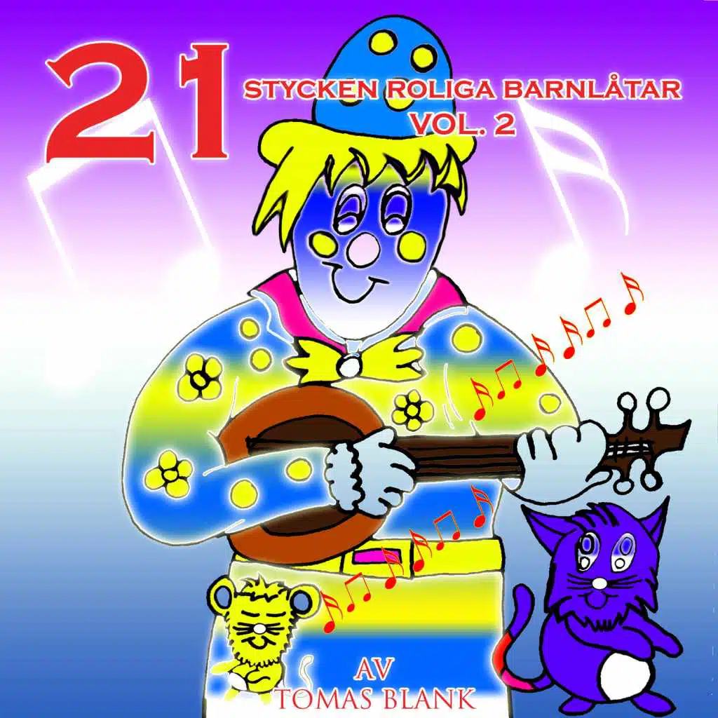 21 Stycken Roliga Barnlåtar, Vol. 2