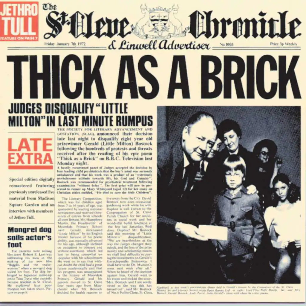 Thick as a Brick (Pt. I) [1997 Remaster]