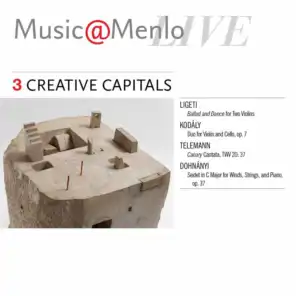 Music@Menlo Live: Creative Capitals, Vol. 3