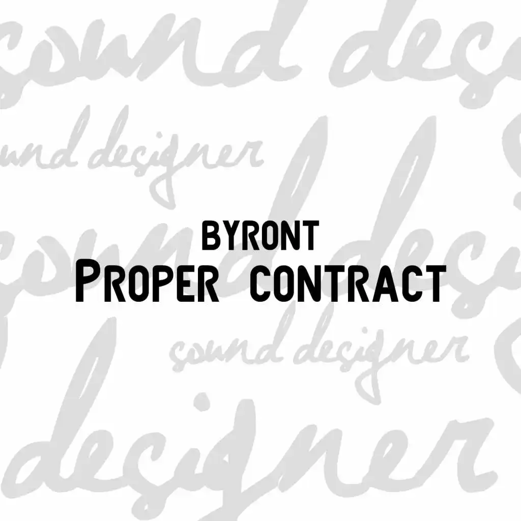 Proper Contract