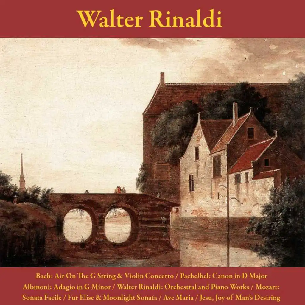 Bach: Air On the G String & Violin Concerto / Pachelbel: Canon in D Major / Albinoni: Adagio in G Minor / Walter Rinaldi: Orchestral and Piano Works / Mozart: Sonata Facile / Fur Elise & Moonlight Sonata / Ave Maria / Jesu, Joy of Man's Desiring