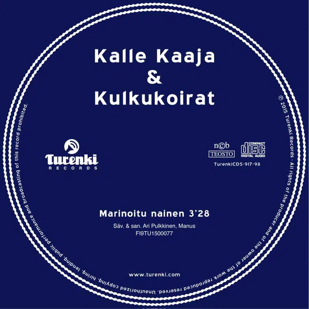 Marinoitu nainen