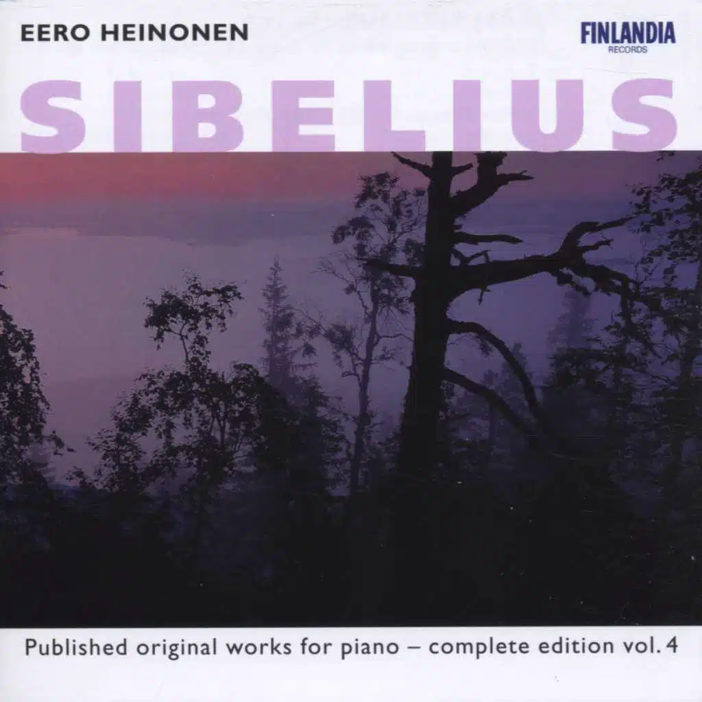 Sibelius : Published Original Works for Piano - Complete Edition Vol. 4