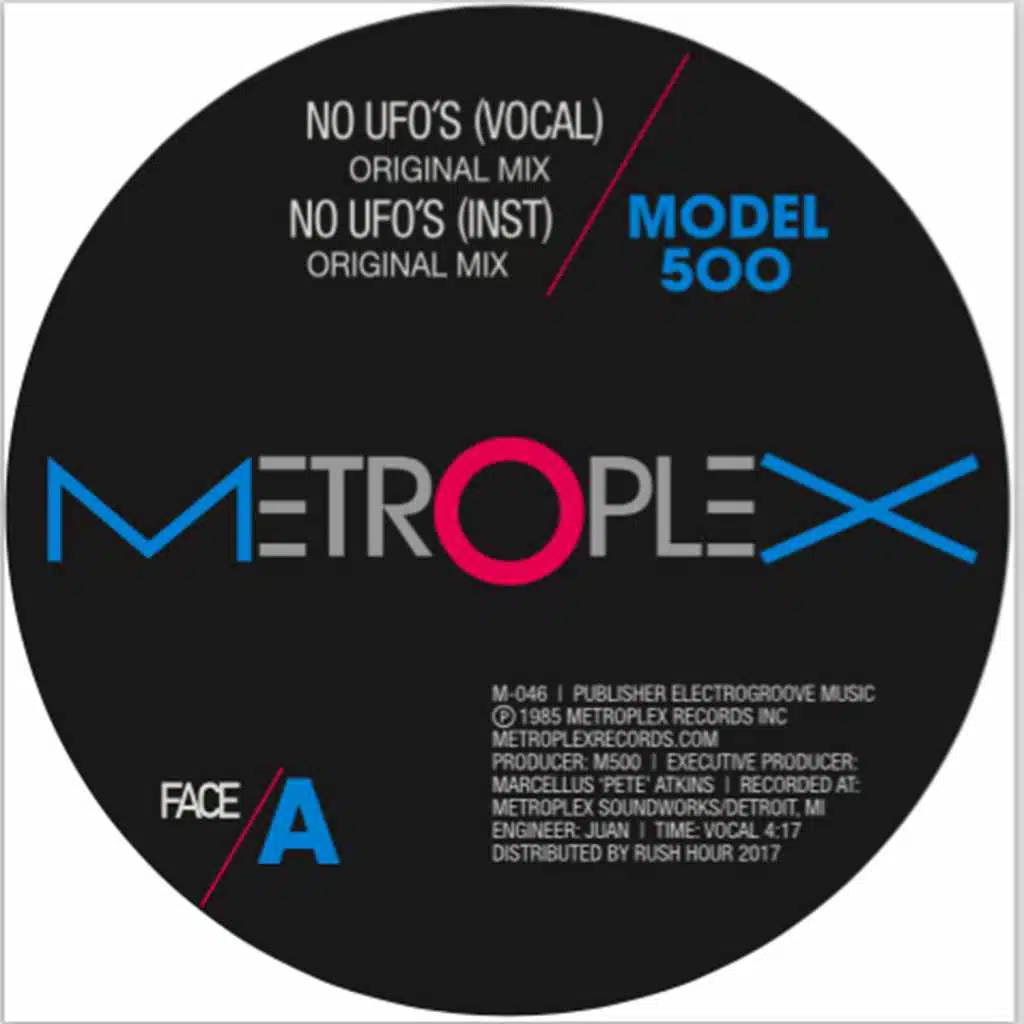 No Ufo's (Vocal) [feat. Juan Atkins]