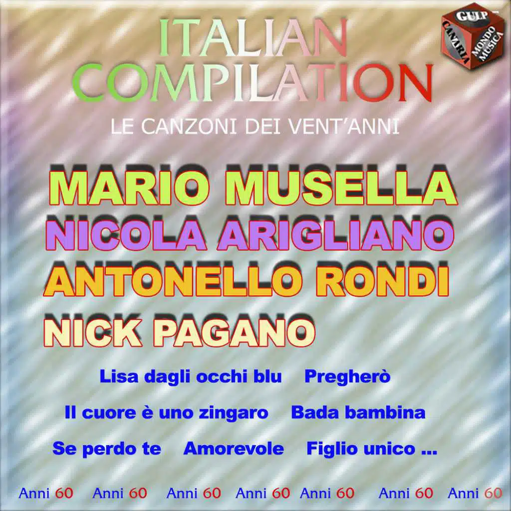 Italian compilation - Le canzoni dei vent'anni
