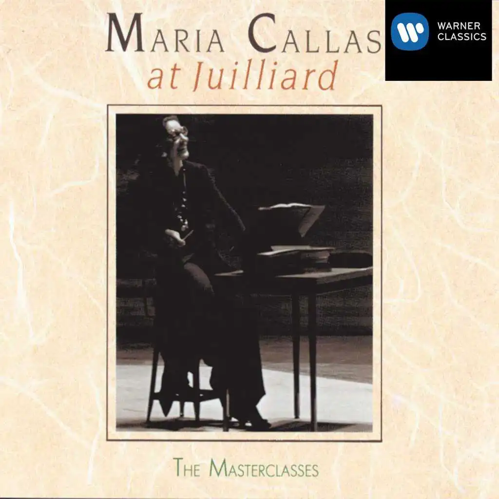Masterclass at the Juilliard School: Dei tuoi figli la madre (From Cherubini's Medea) [feat. Eugene Kohn & Luba Tcheresky]
