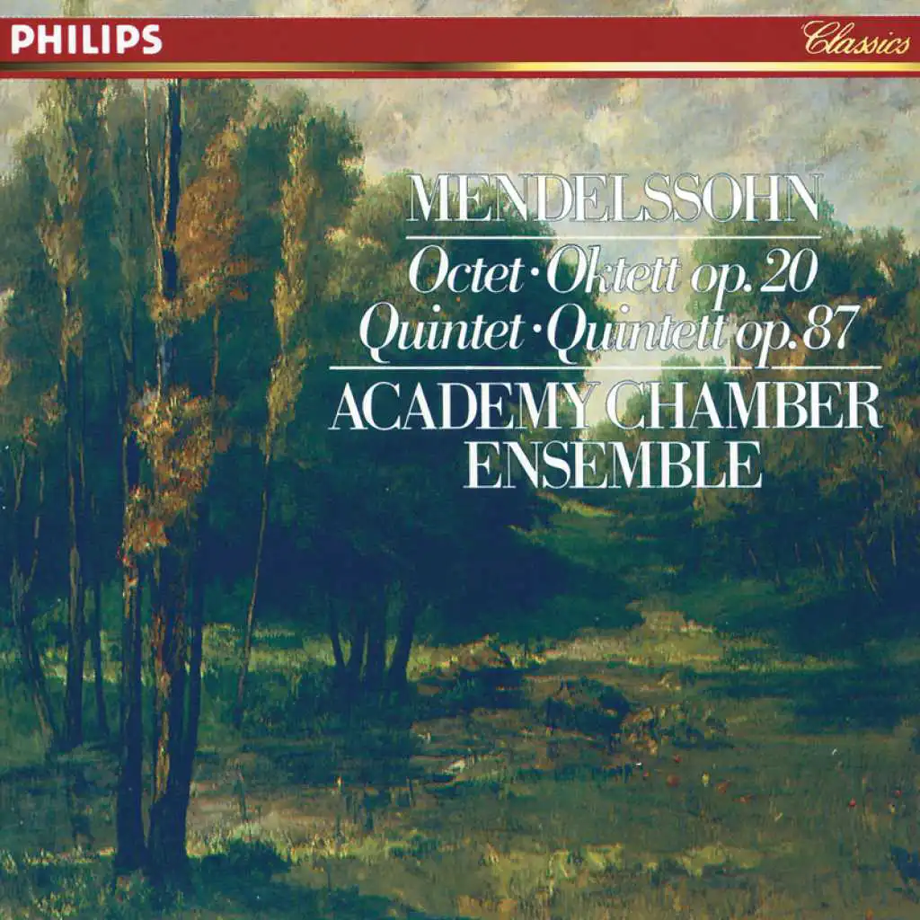 Mendelssohn: String Quintet No. 2 in B Flat Major, Op. 87, MWV R33: 2. Andante scherzando