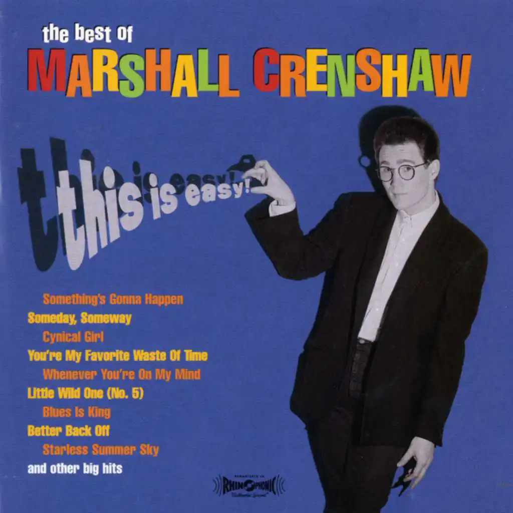 Marshall Crenshaw & The Handsome, Ruthless and Stupid Band