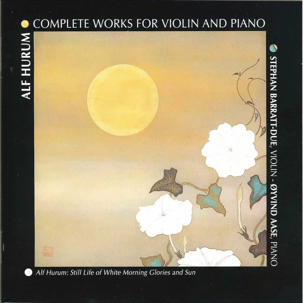 Alf Hurum: Complete Works for Violin and Piano