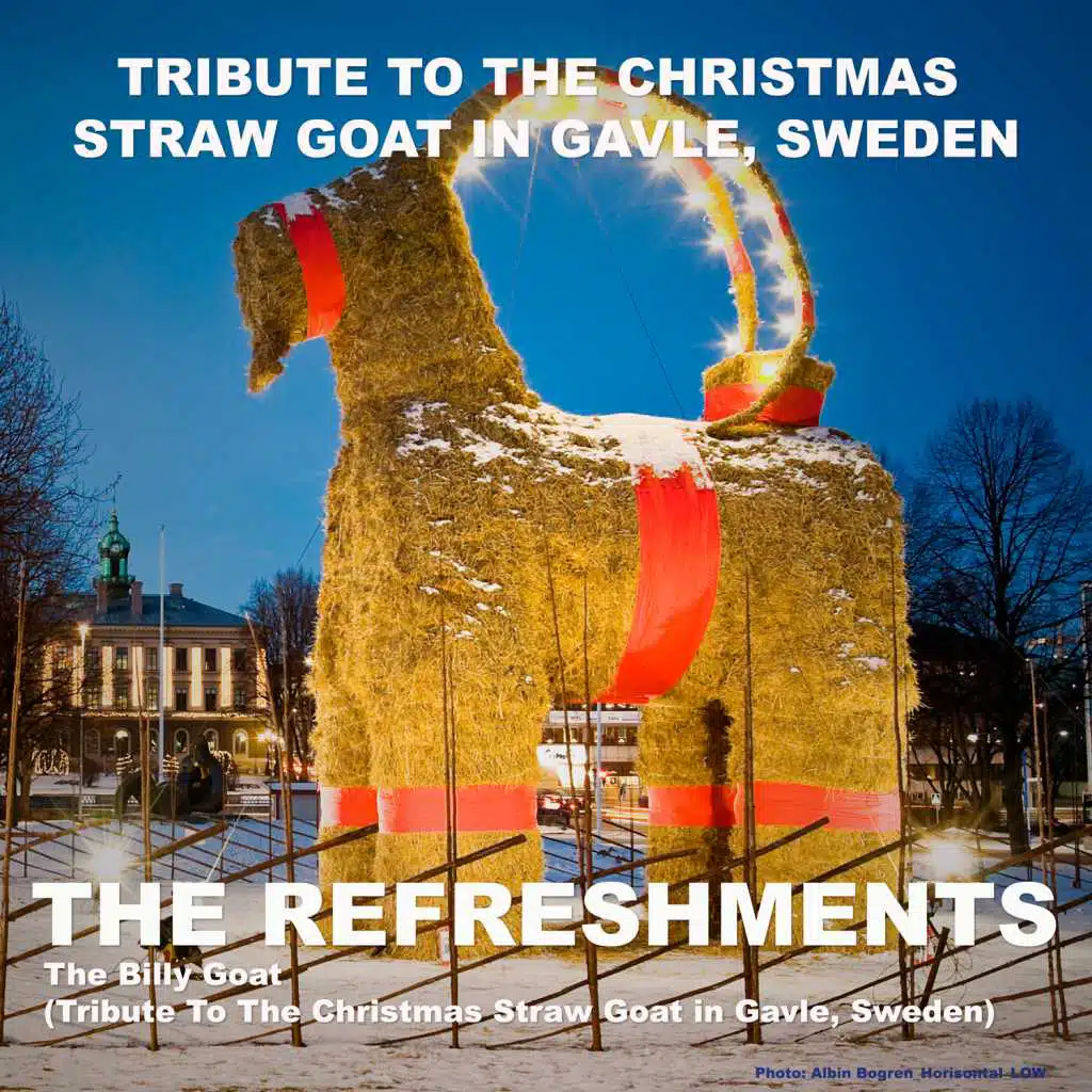 The Billy Goat (Tribute to the Christmas Straw Goat in Gavle, Sweden)