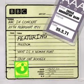 What Is A Woman For? (BBC In Concert)