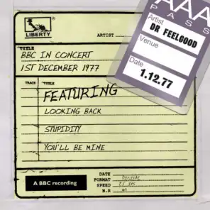 Dr Feelgood - BBC In Concert (1st December 1977)