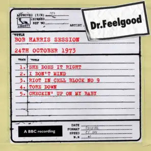 Dr Feelgood - BBC Bob Harris Session (24th October 1973)
