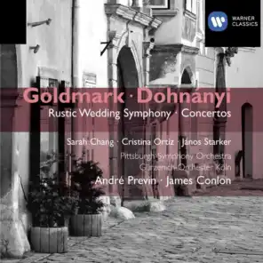 Goldmark: Symphony No. 1, "Rustic Wedding" & Violin Concerto - Dohnányi: Variations on a Nursery Song